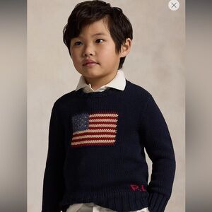 Ralph Lauren Iconic Flag Sweater